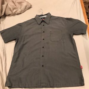 Woody’s Retro Lounge Short Sleeve Button-up Shirt